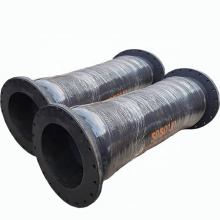 Deers dredging rubber hose discharge hose with stainless steel flange